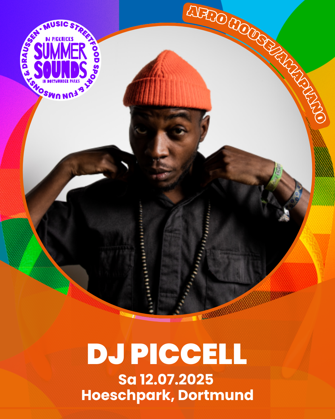 Flyer von DJ Piccell