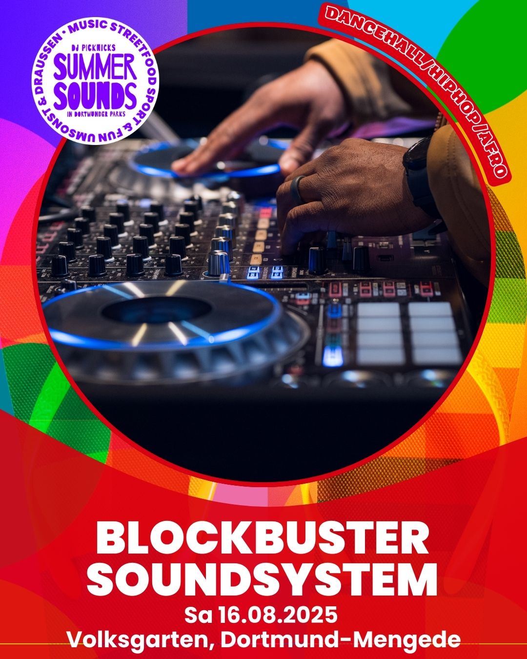 Flyer von Blockbuster Soundsystem